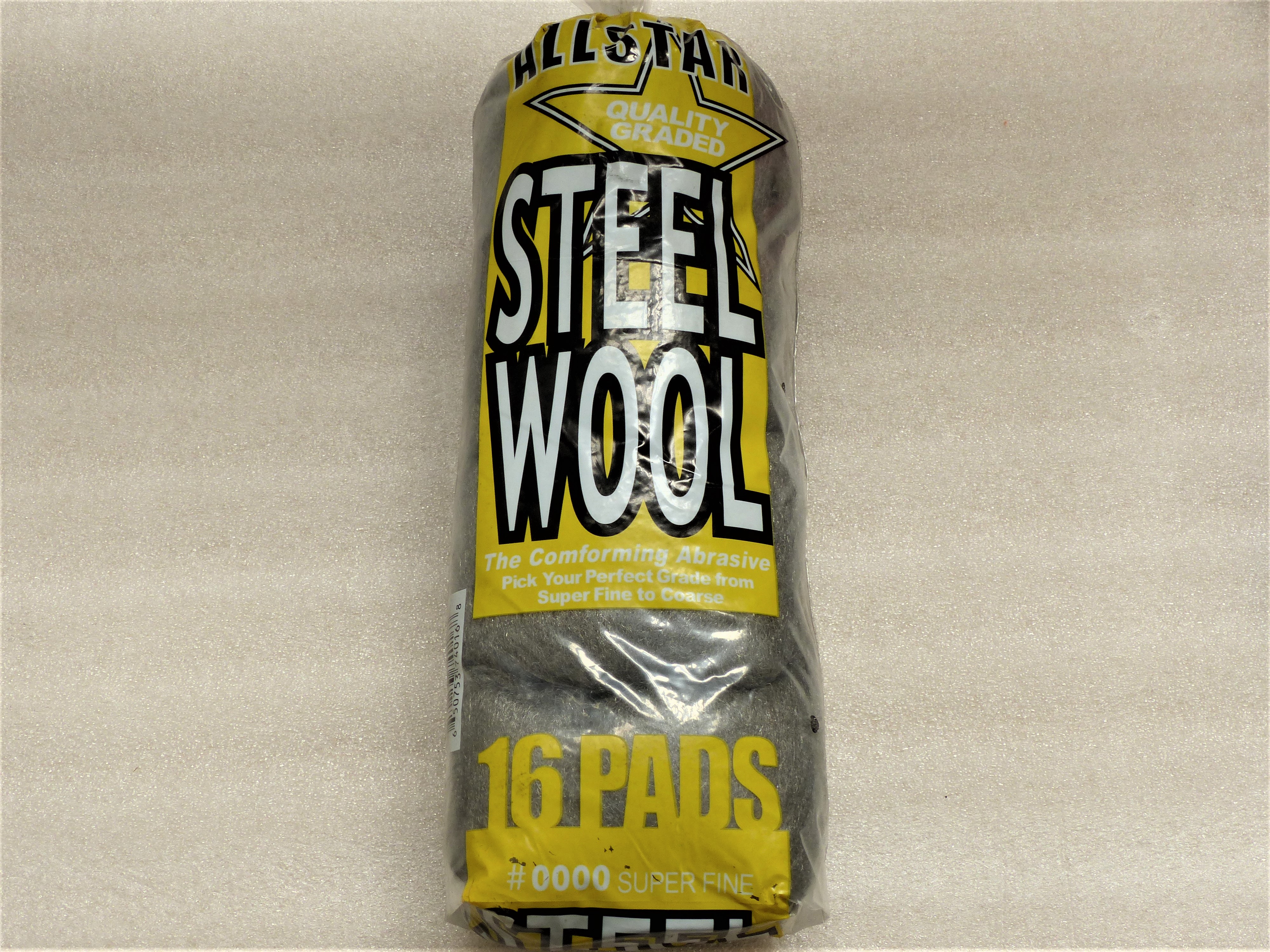 Steel wool pads 0000 Atomiza