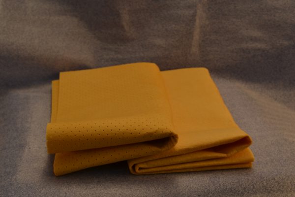 Chamois (synthetic) perforated