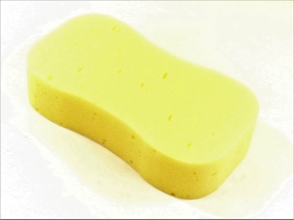 Jumbo wash sponge standard yellow