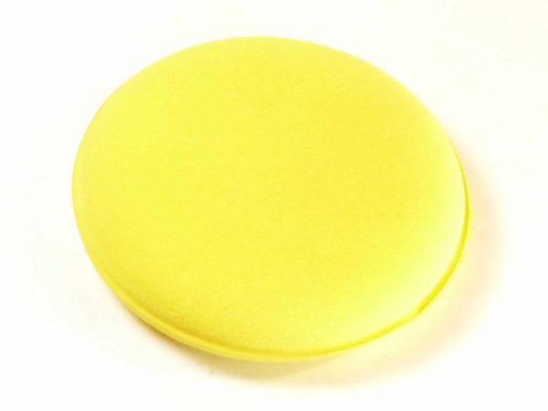 Foam wax applicator yellow