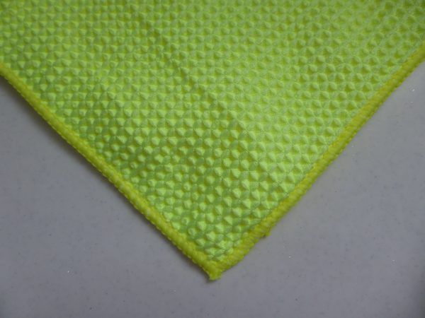 WAFFLE YELLOW MICROFIBRE 250GSM 76x56