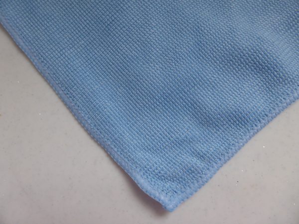 MICROFIBRE PIN FINISH BLUE 40x40CM