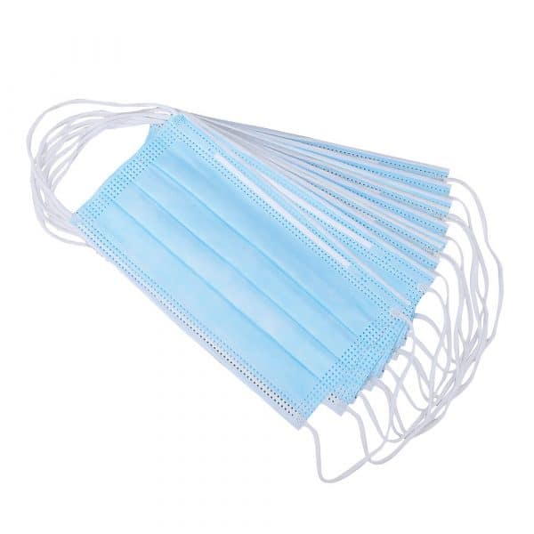 DISPOSABLE 3-PLY FACE MASKS - Image 2