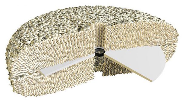 803N DOUBLE SIDED NATURAL WOOL PAD - Image 3