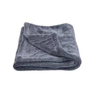 Grey Double Twist Towel