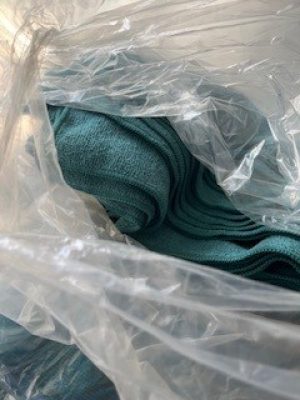 box 2011: green microfibres x 36: £8.99