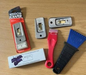a:box 3003: blades and scrapers: £3.99